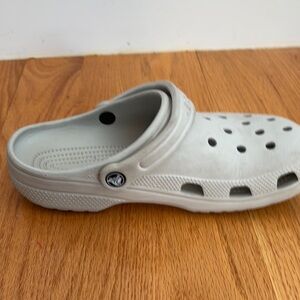 Grey crocs